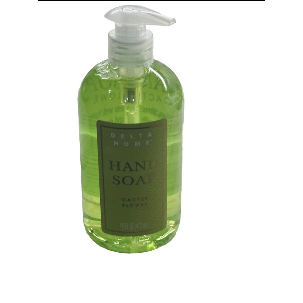 Delta Home Cactus Flower Liquid Hand Soap 16 Floz/ 473ml. Made In Canada